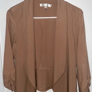 Tan blazer